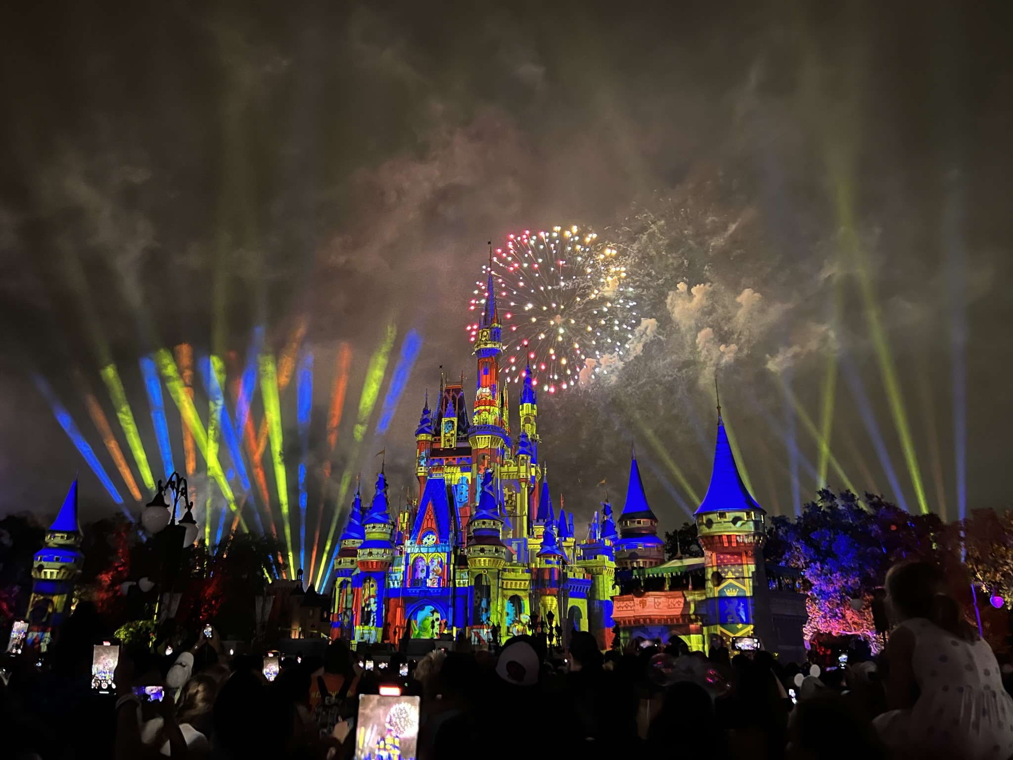 Walt Disney World Resort's Magic Kingdom Fireworks Show Happily Ever After in 4K HD Video - May 2023